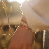 Kelopak Daisy Chain Beaded Bracelet