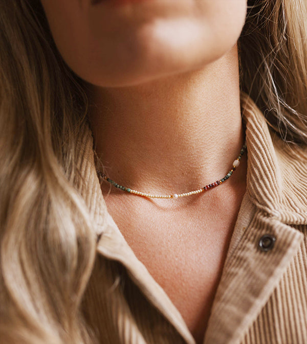 GIADA LESTARI BEADED NECKLACE