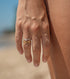 Surfer Girl Double Wave Ring GOLD
