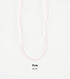 KA'ANAPALI FROSTED GLASS BEADED NECKLACE