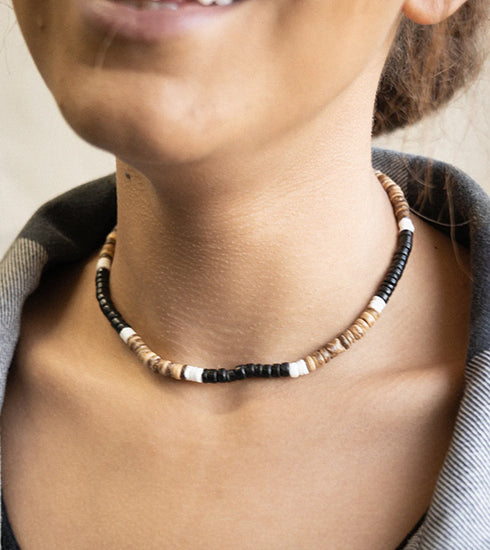 Nias Surf Bead Necklace