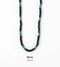 Black coconut with turquoise necklace