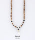 Wood and Teeth Necklace