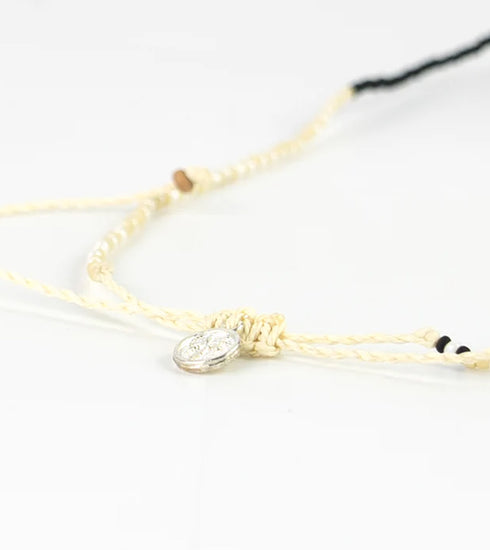 Monochrome Coloured Beads Necklace