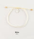 shell and glass beaded bracelet
