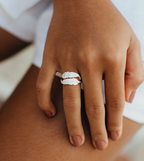 Bocca Feather Ring