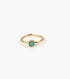 Turquoise Stone Ring Gold