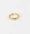 Flow With It Engraved Wave Ring Gold