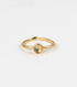 Gemstone Adjustable Ring Gold