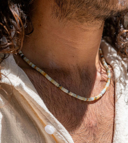 MAUI stone beads necklace