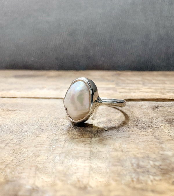 Baroque Pearl Ring