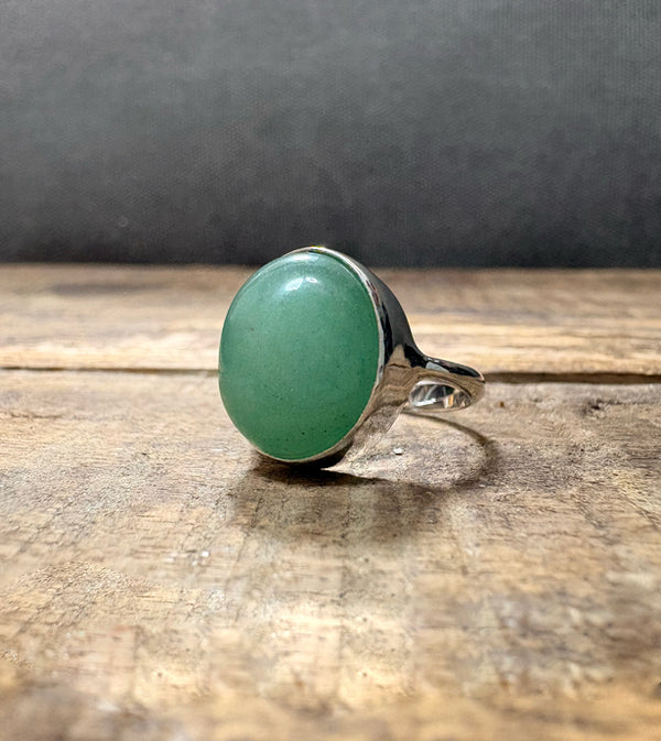 Green Aventurine Ring