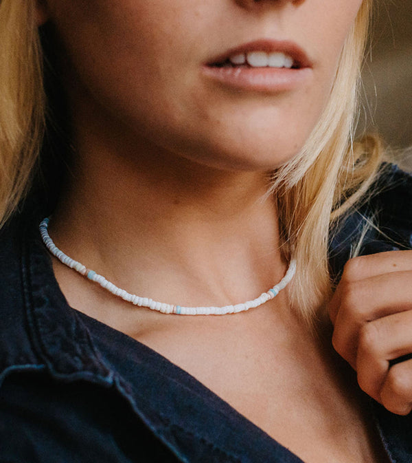 JUST LIKE US Beaded Necklace