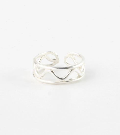 Buyan Wave Ring Silver