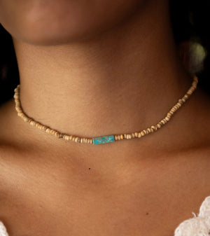 HAPUNA BEACH BEADED NECKLACE