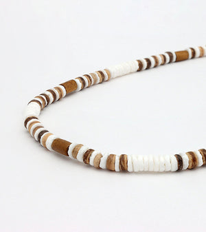 NUSA LEMBONGAN WOOD BEAD NECKLACE