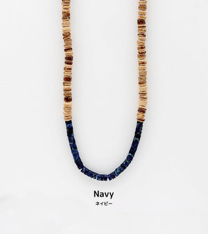 Wood and Shell Necklace