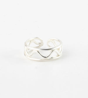 Buyan Wave Ring Silver